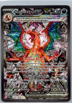 Charizard ex 223/197 SV03: Obsidian Flames Special Illustration Rare Holo -NM - Image 1