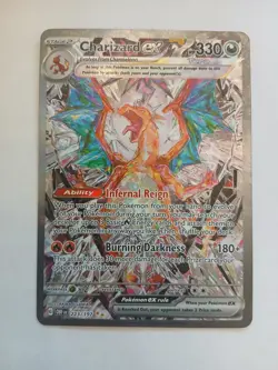 Charizard ex 223/197 SV03: Obsidian Flames Special Illustration Rare Holo Tera … - Image 1