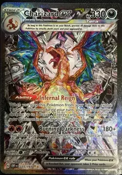 Charizard ex 223/197 SV03 Obsidian Flames Holo Special Illustration Rare - Image 1