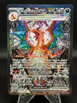 Charizard ex Holo Special Illustration Rare SV03: Obsidian Flames 223/197 NM - Image 1
