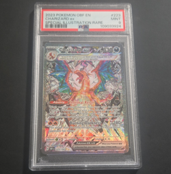 Charizard ex 223/197 SV03 Obsidian Flames Special Illustration Rare PSA 9 Holo - Image 1