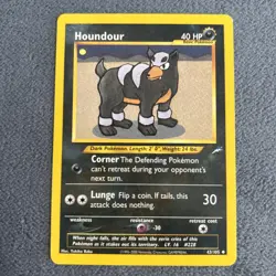 Pokemon TCG - Houndour 43/105 Neo Destiny LP/NM - Image 1