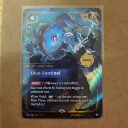 League Of Legends Riftbound Judge Promo Blue Sentinel TCG 2026 ENGLISH - Image 1