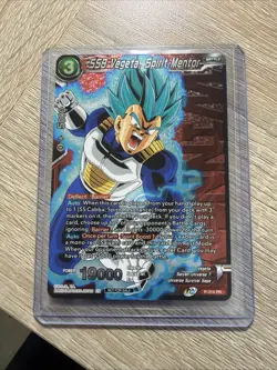 SSB Vegeta Spirit Mentor P-314 WINNER Promo Foil Dragon Ball Super Card | NM - Image 1