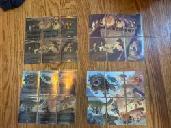 Avatar The Last Airbender Scene Box Complete Art & Foil Card Set - Image 1