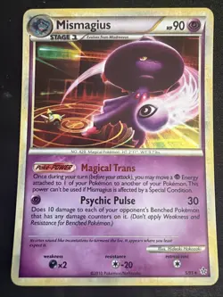 Mismagius Unleashed Holo Rare Card 5/95 HS Near Mint Condition - Image 1