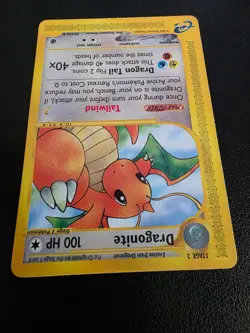 Dragonite 43/165 Expedition Non-Holo Rare Pokemon Card Ungraded Lightly Played - Image 2
