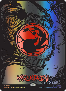 Raised Foil VENOM LANDS Mana Symbiote Marvel Spider-Man Secret Lair MTG PRESALE - Image 5