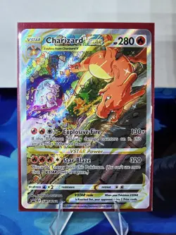 Pokemon TCG Charizard VSTAR SWSH262 SWSH: Sword & Shield Promo Card Holofoil - Image 1