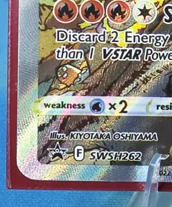 Pokemon TCG Charizard VSTAR SWSH262 SWSH: Sword & Shield Promo Card Holofoil - Image 5
