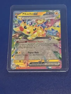 Pikachu ex 057/191 Prize Pack Series Cards Holo - Image 1