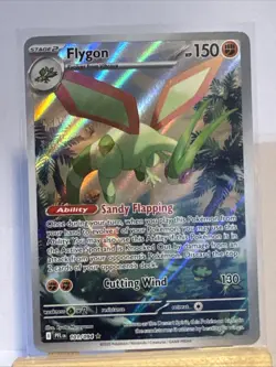 Flygon 101/94 Phantasmal Flames English Pokemon TCG Card Illustration Rare - Image 1