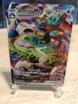 Snorlax VMAX 142/202 Swsh01: Sword & Shield Holo Pokemon Card - Image 2