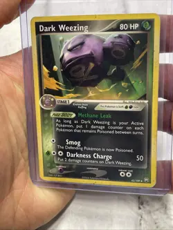 Dark Weezing 42/109 Team Rocket Returns Regular - MP Moderately Played Card TCG - Image 1