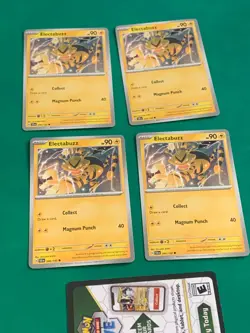 Electabuzz 046/142 Pokemon Scarlet & Violet Stellar Crown + Code Card NM / UP - Image 1