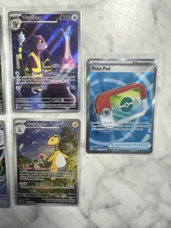 Pokemon Chaos Rising 5 Card Lot- Xerneas, Chespin, Ampharos, Watchog, Poke Pad - Image 3