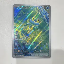 Pokemon TCG: Froakie 88/86 Chaos Rising Pokemon Card NM - Image 1