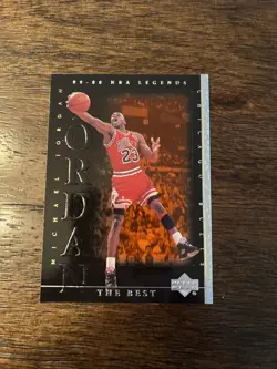 1999-00 Upper Deck NBA Legends - The Best Michael Jordan #89 Chicago Bulls NBA - Image 1