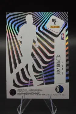 Luka Doncic 2020-21 Panini Illusions #3 Amazing Pink Dallas Mavericks - Image 2