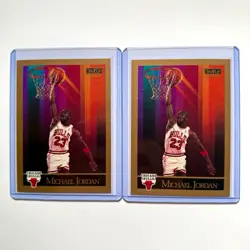 SkyBox 1989-90 Michael Jordan #41 Chicago Bulls NBA Basketball Card Lot 2 - Image 1
