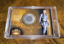 Angelina Jolie Silver Wet Suit Costume Card From Tomb Raider Inkworks 2003🔥🔥🔥 - Image 1