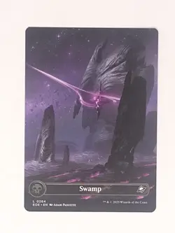 Swamp (0264) (Borderless) - Edge of Eternities - Magic: The Gathering - MTG - NM - Image 3