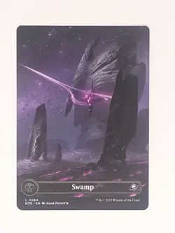 Swamp (0264) (Borderless) - Edge of Eternities - Magic: The Gathering - MTG - NM - Image 5