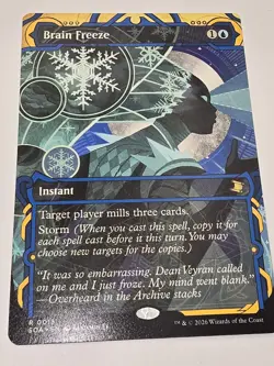Brain Freeze - Secrets of Strixhaven - 0013 Mystical Archives NM MTG❄ - Image 1