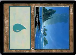 Island (336) 336 Land Invasion Magic: The Gathering Lightly Played - Image 1