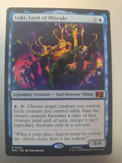 Loki, Lord of Misrule Commander: Marvel Super Heroes Regular - Image 1