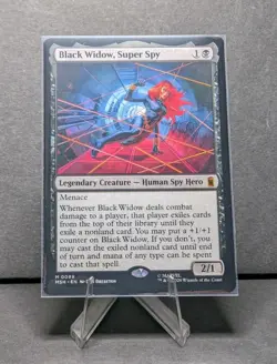 Black Widow Super Spy - Marvel Super Heroes - NM - Image 1