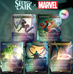 Foil VILLAINOUS PLOTS Marvel's Spider-Man SPM Secret Lair Drop SLD MTG PRESALE - Image 1