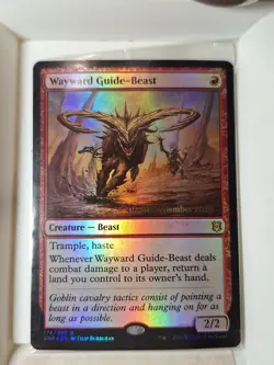 Wayward Guide-Beast - FOIL - SEALED Prerelease Promo - Magic the Gathering MTG - Image 1
