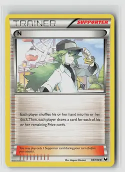 N #96/108 Dark Explorers Uncommon Pokemon TCG LP - Image 1