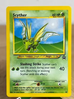 Wizards Black Star Promos Scyther 45 Promo Pokemon NM/M - Image 1
