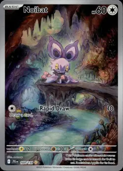 Noibat 169/159 NM/M Illustration Rare Journey Together Pokemon Holo - Image 1
