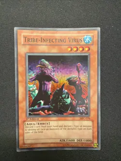 Yu-Gi-Oh! TCG Tribe-Infecting Virus (MFC-076) Super Rare 1st Edition - Image 1