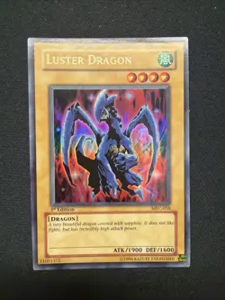 Yugioh Luster Dragon MFC-058 Ultra Rare 1st Edition LP - Image 1