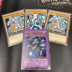 Yugioh Blue-Eyes Ultimate Dragon DPKB-EN026 1st Edition ULTRA LP X1 + Materials - Image 1