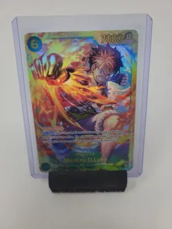 Monkey.D.Luffy OP13-119 SEC - One Piece TCG - Carrying on His Will - NM - Image 1