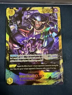Marshall.D.Teach (119) OP16-119 SEC The Time of Battle One Piece 6 - Image 1