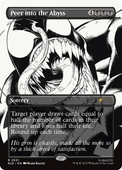 Foil VENOM UNLEASHED (Inks) Marvel's Spider-Man Secret Lair Drop SLD MTG PRESALE - Image 4