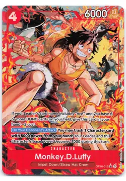 Monkey.D.Luffy OP16-015 Foil The Time of Battle - Image 1