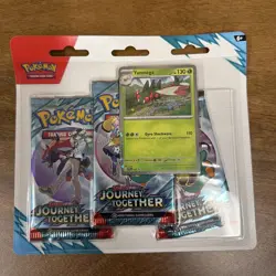 Pokemon Cards - S&V Journey Together -YANMEGA BLISTER PACK (3 Boosters & 1 Foil) - Image 1