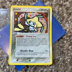 Jirachi Holo Pokemon Card 9/107 Deoxys LP - Image 1