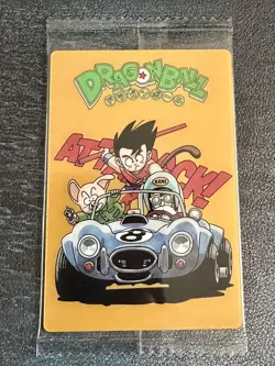 Dragon Ball z Itajaga trading card Son goku Oolong Roshi 8-29 CR collectible - Image 1