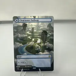 Clearwater Pathway (Borderless) Zendikar Rising Regular MTG NM - Image 1