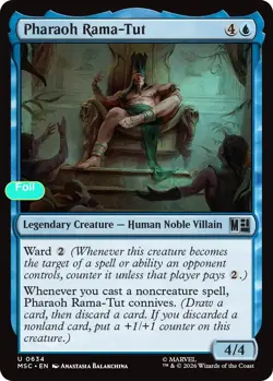 Pharaoh Rama-Tut - Foil - MSC - 634 NM/LP - Image 1