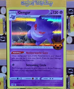 Pokemon Gengar Trick or Trade BOOster 066/196 Holo Rare NM - Image 1