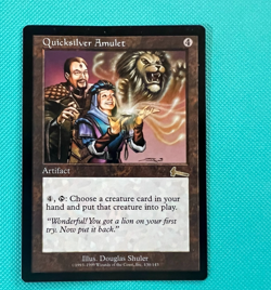 Quicksilver Amulet - Urza's Legacy - MTG - Magic the Gathering - Image 1